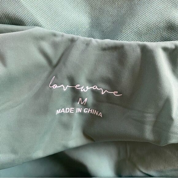 Lovewave Pua Swimsuit Chain Strap one piece bathing sage Revolve NWT $128 Sz M - Picture 10 of 11